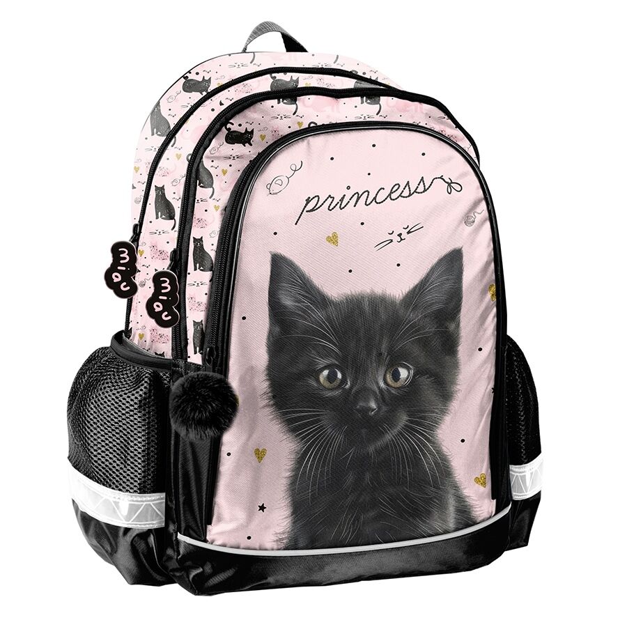 Plecak 3-komorowy Black Cat PP26BC-081