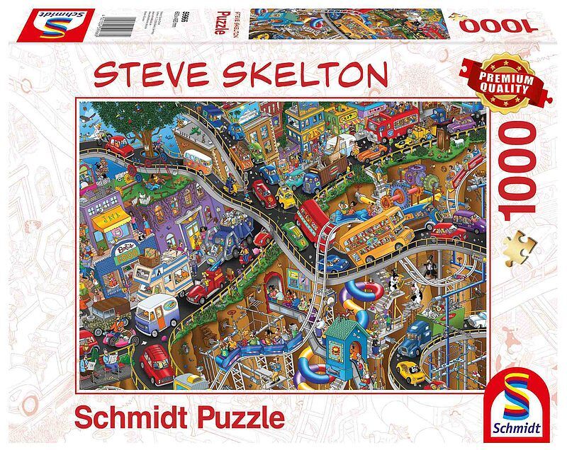 Puzzle 1000 pq godziny szczytu s. Skelton 111108