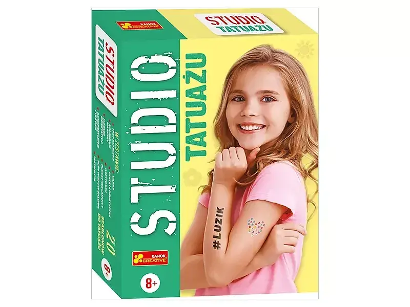 Studio tatuażu zestaw dla dziewczynek