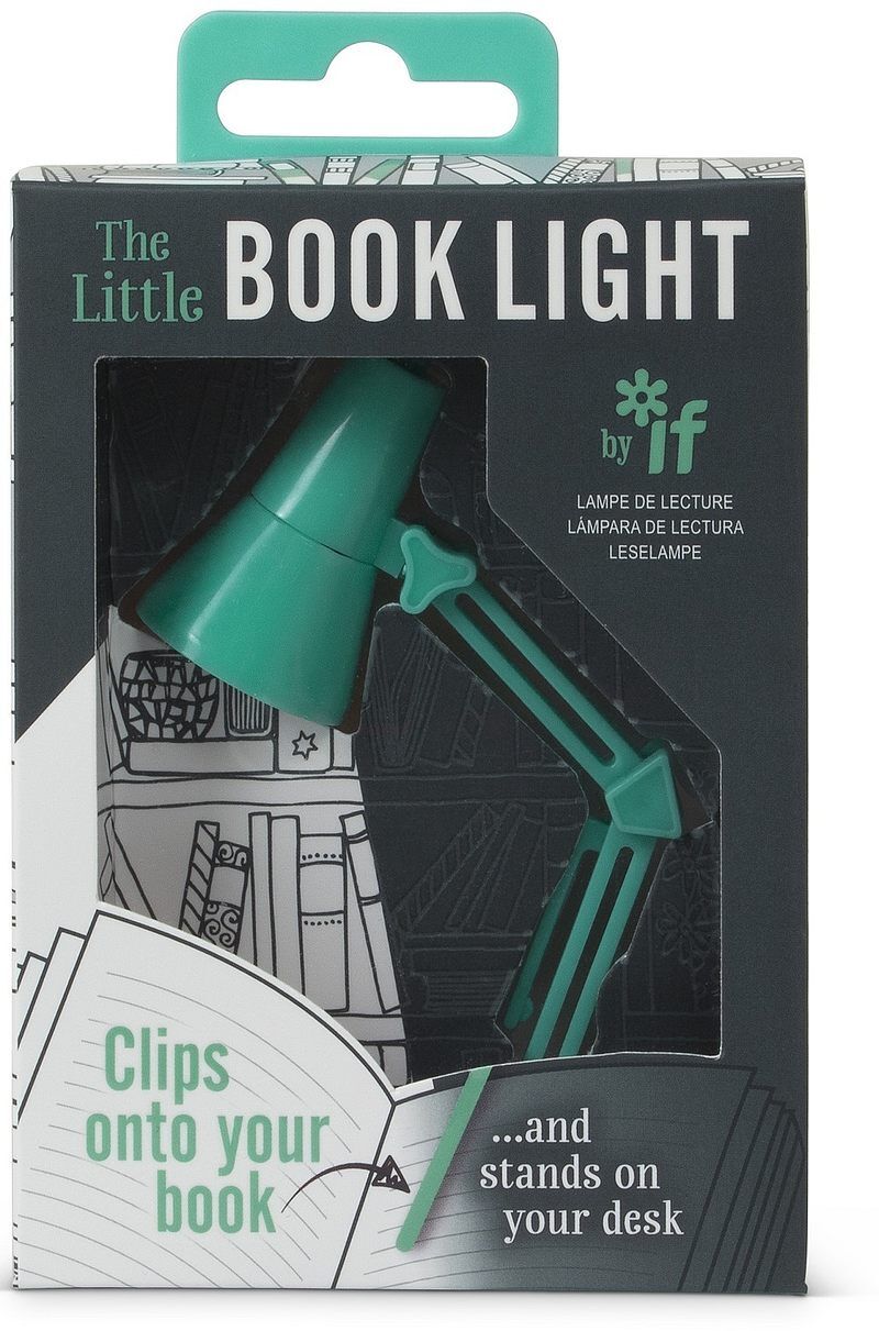 The little book light - lampka do książki - miętowa