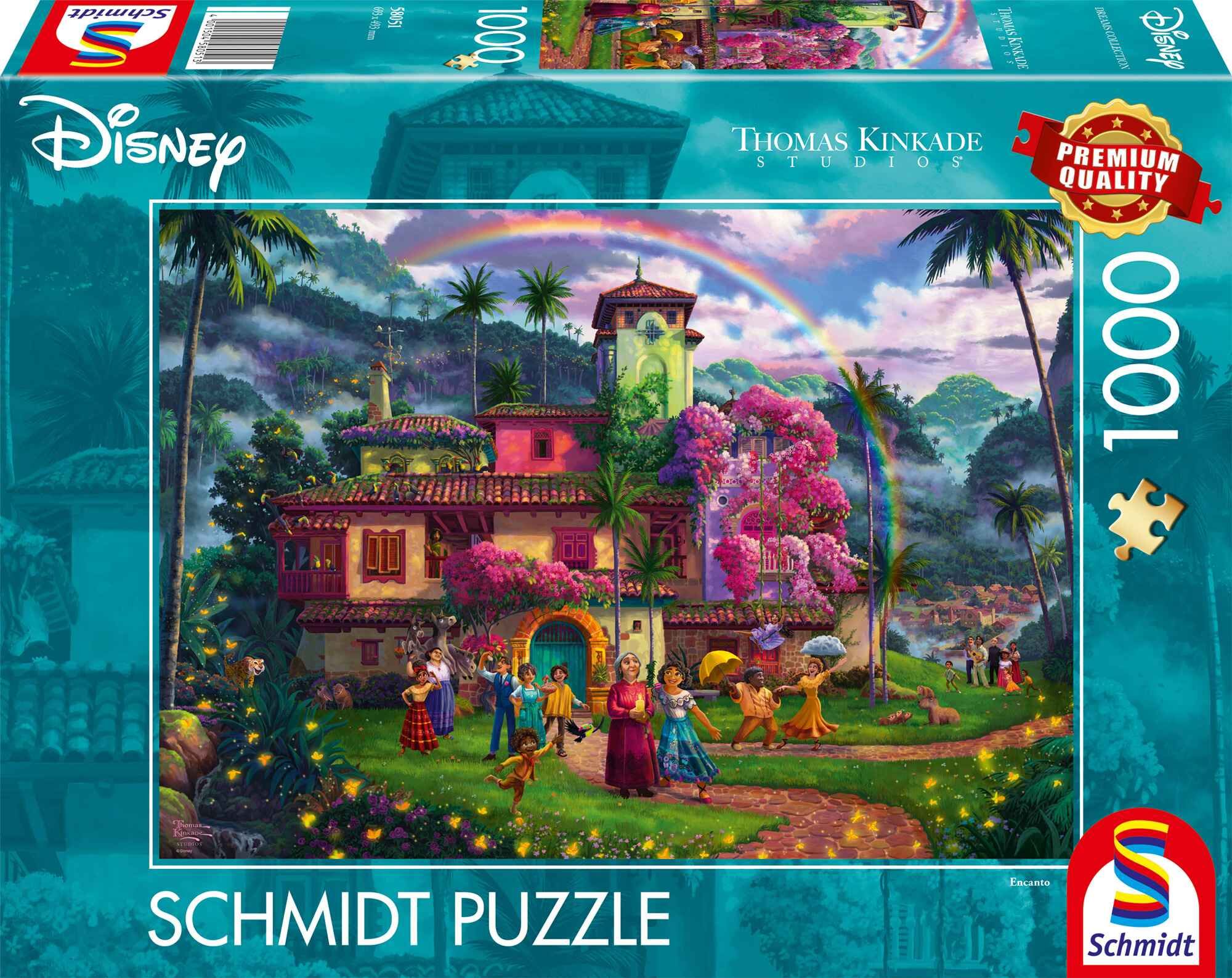 Puzzle 1000 T.Kinkade PQ Nasze magiczne Encanto Disney 114001
