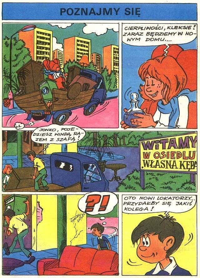 Kleks - 1 - Przygody Jonki, Jonka i Kleksa, część 1
