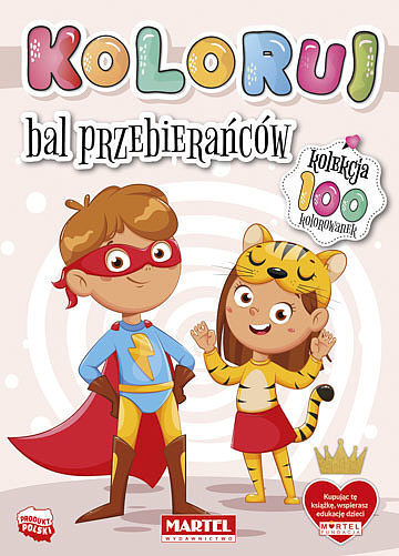 Bal przebierańców. Koloruj