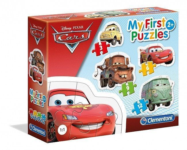 Puzzle 4w1 moje pierwsze puzzle auta 20804