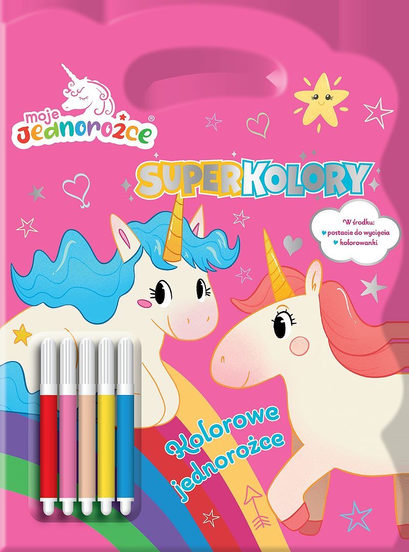 Moje Jednorożce. Superkolory. Kolorowe jednorożce