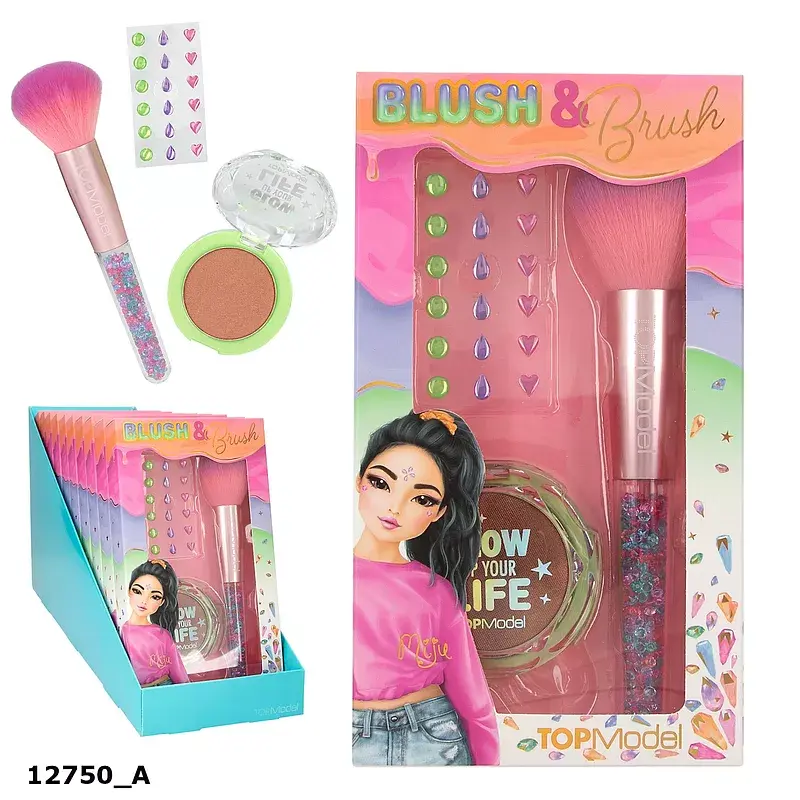 Zestaw do dekoracji twarzy top model beauty&me 12750a