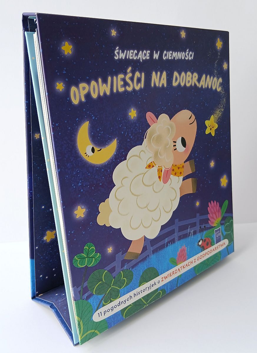 Zwierzątka z gospodarstwa. Opowieści na dobranoc. Świecące w ciemności