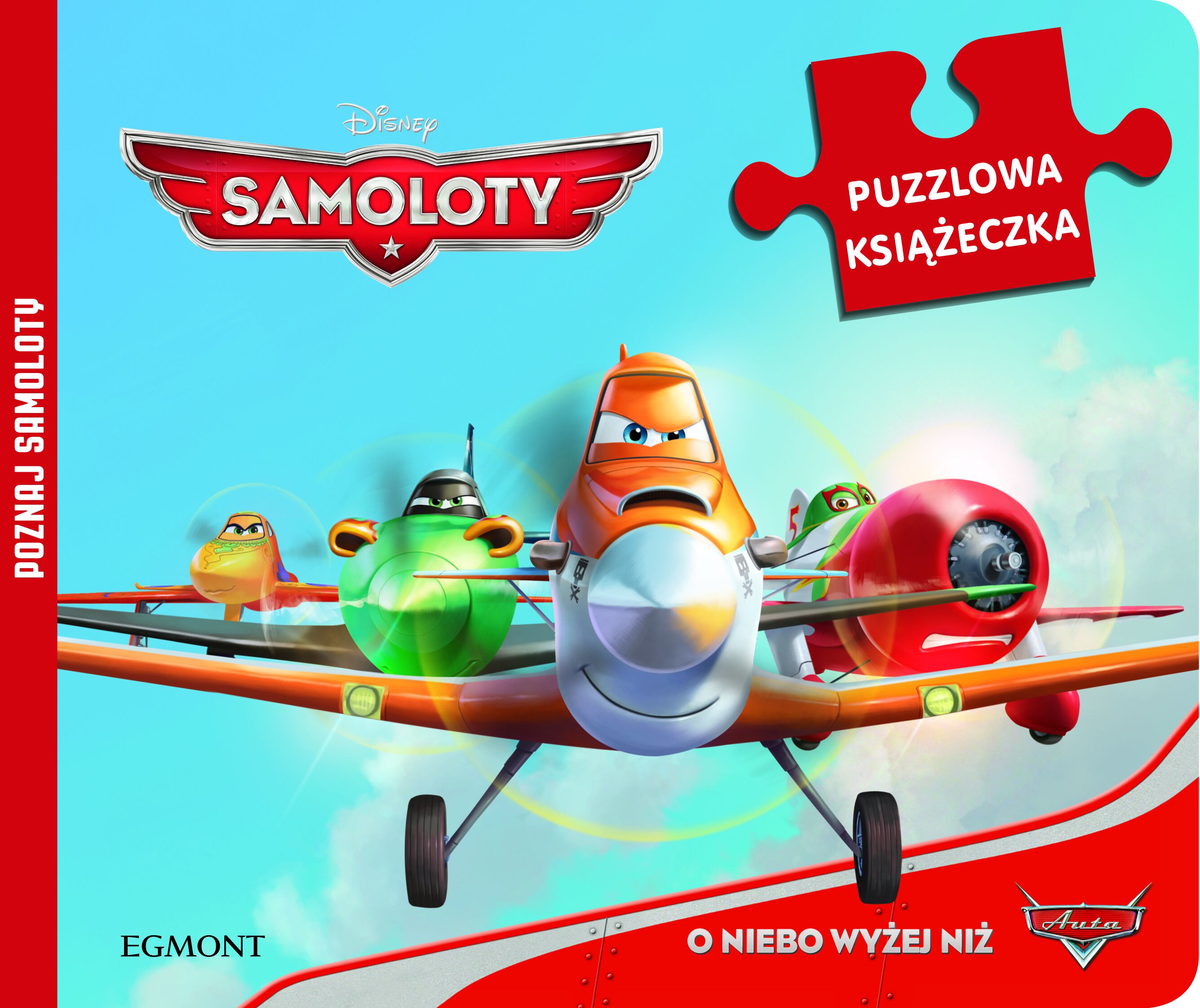 Puzzlowa książeczka. Poznaj Samoloty