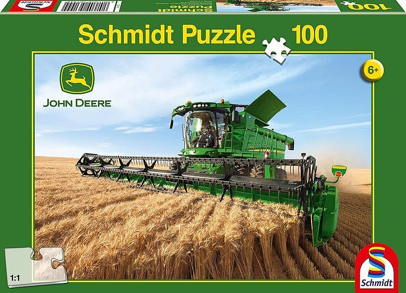 Puzzle 100 john deere kombajn s690