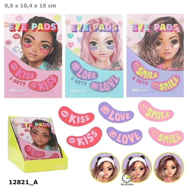 Płatki żelowe pod oczy top model beauty&me 1 szt. Mix 12821a