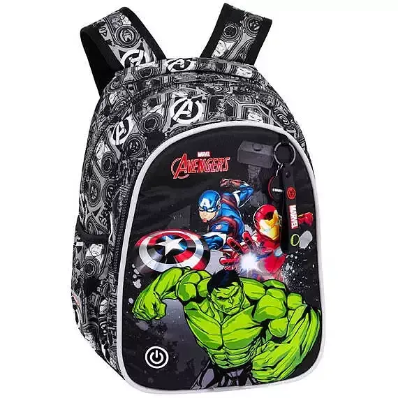 Plecak młodzieżowy coolpack disney core jimmy led  avengers