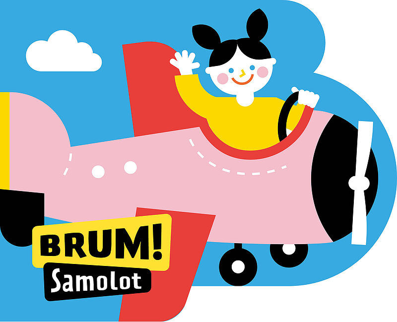 Wykrojnik. Seria Brum! Samolot
