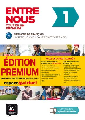 Entre nous 1 Podręcznik z ćwiczeniami PREMIUM
