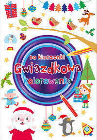 Gwiazdkowa kolorowanka do kieszonki