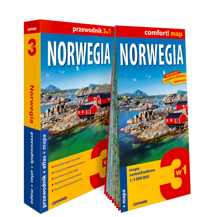 Norwegia zestaw przewodnikowy 3w1 2026