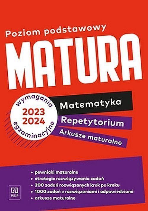 Nowe repetytorium 2023 matematyka arkusze maturalne zakres podstawowy