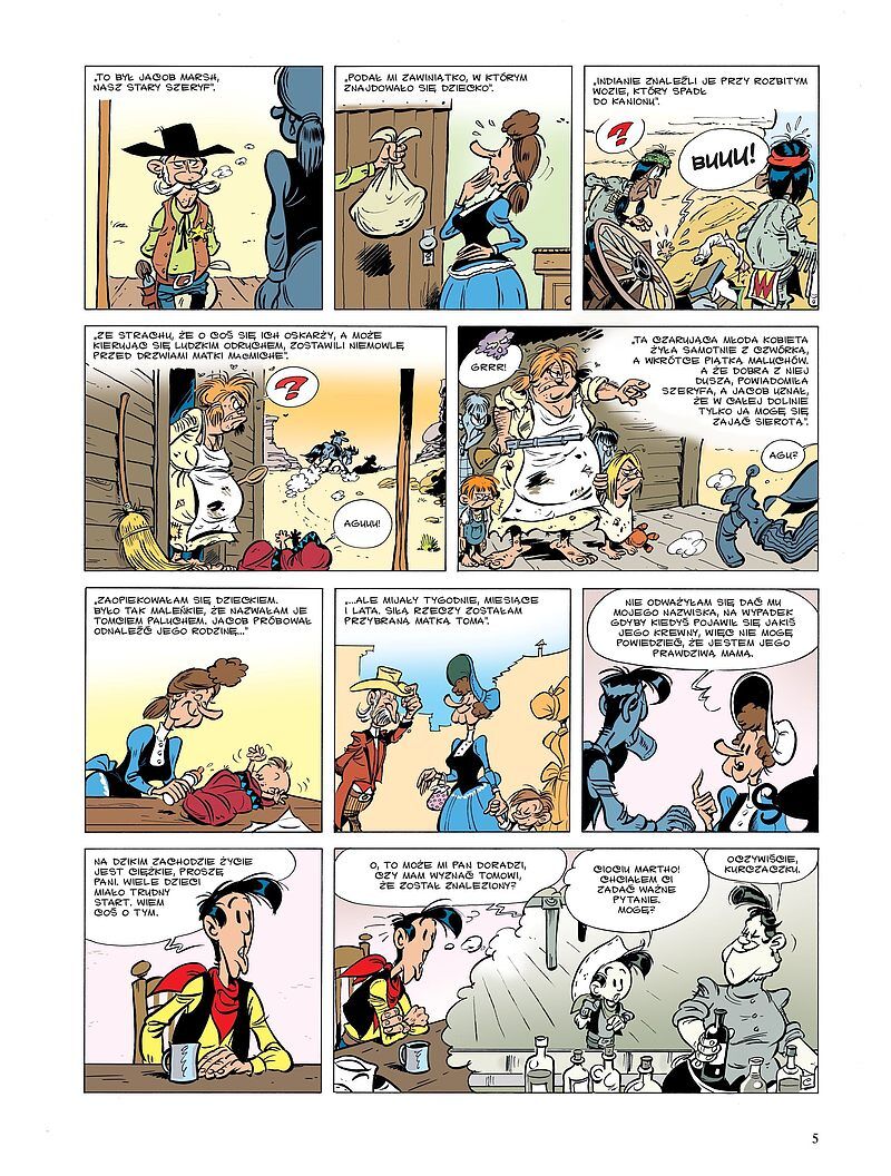 Lucky Luke. Kid Lucky - 04 - Podążaj za strzałą