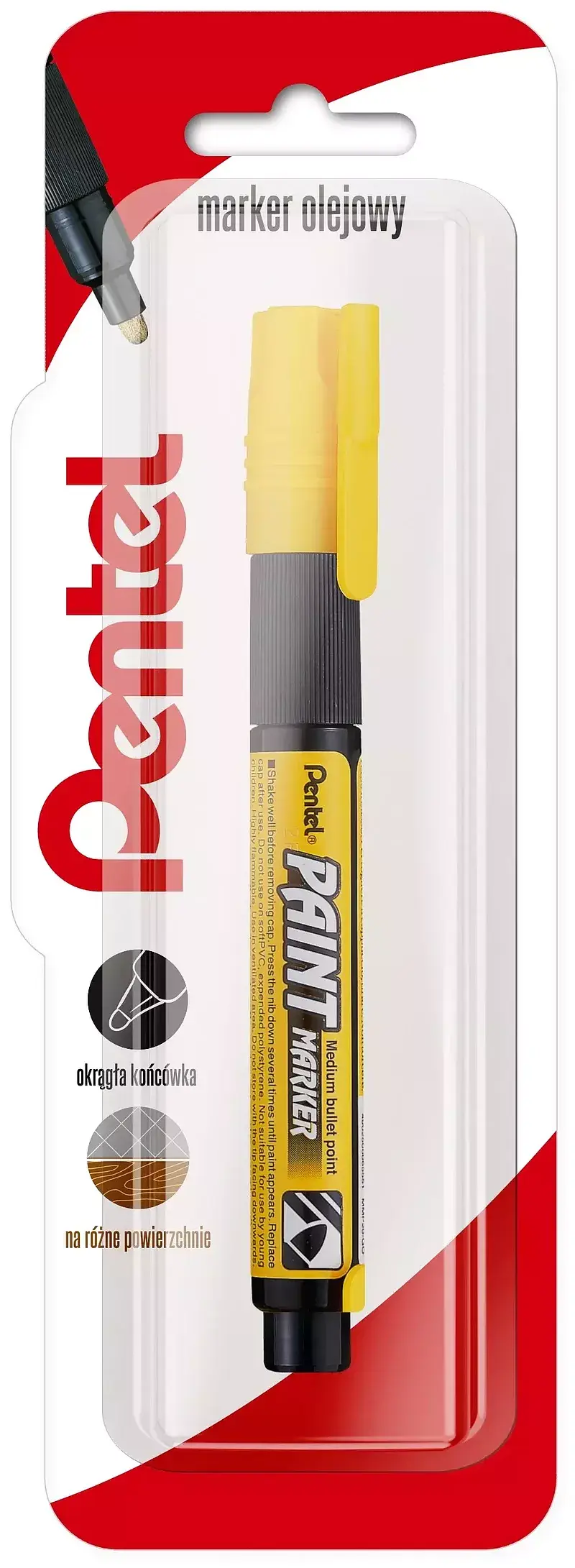 Marker olejowy mmp20 żółty 1 szt