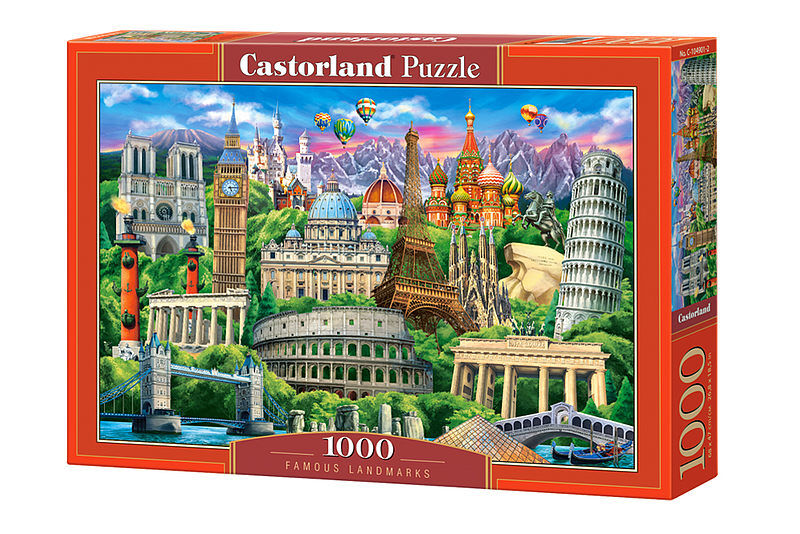Puzzle Famous Landmarks 1000