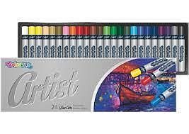 Pastele olejne colorino artist 24 kolory
