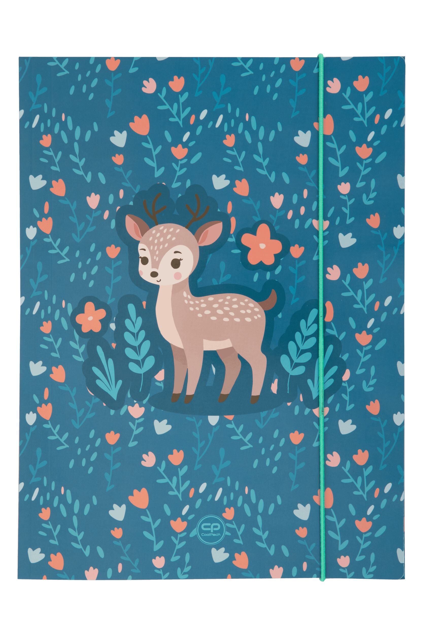 Teczka kartonowa z gumką A4 Coolpack Deer