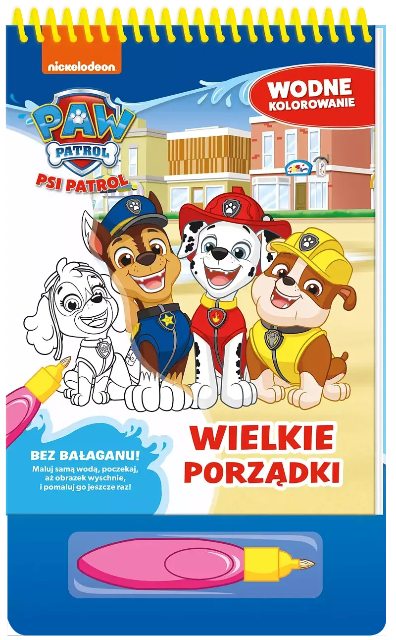 Psi Patrol. Wodne kolorowanie 14. Wielkie porządki
