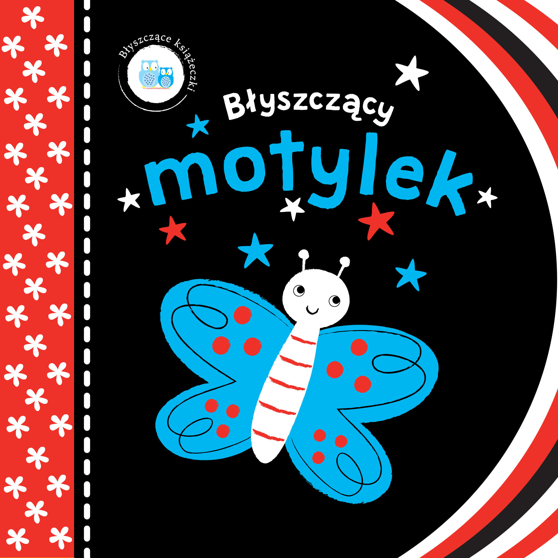 Błyszczący motylek błyszczące książeczki