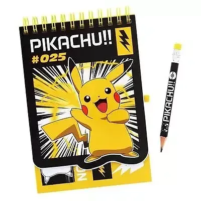 Notes a5 z ołówekiem pokemon anime pkam5586