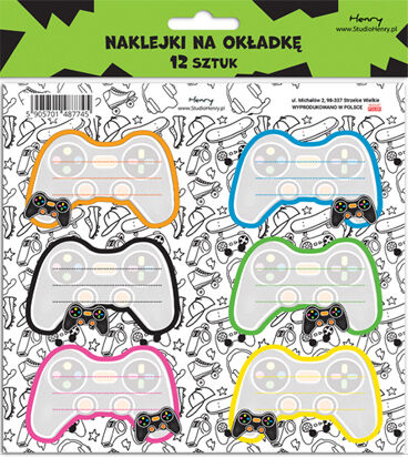 Naklejki na okładkę 2 PAD