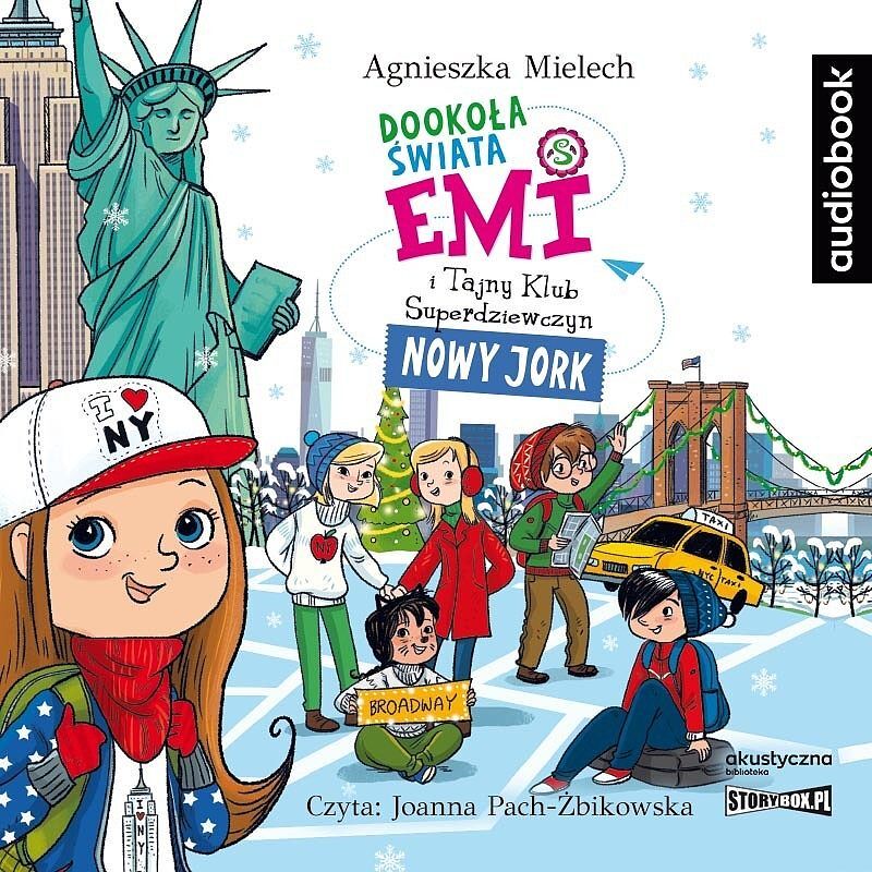 Emi i Tajny Klub Superdziewczyn Dookoła świata Nowy Jork (audiobook CD)