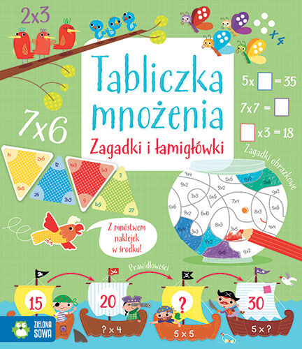 Tabliczka mnożenia zagadki i łamigłówki