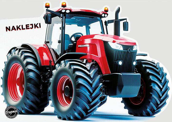 Traktor. Wykrojnik