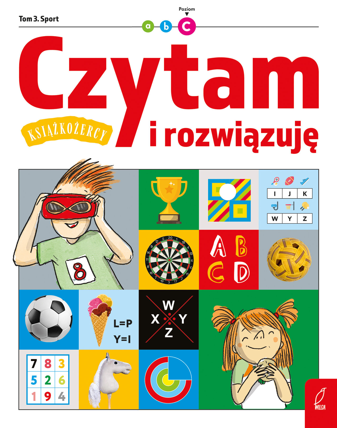Książkożercy. Czytam i rozwiązuję. Poziom 3. Tom 3