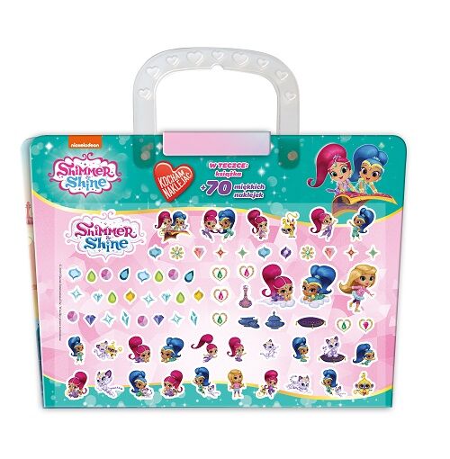 Teczka kocham naklejać shimmer and shine