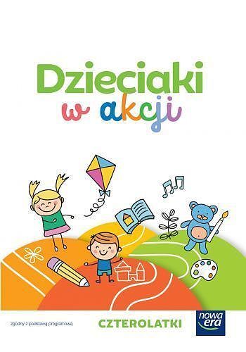 Wychowanie przedszkolne dzieciaki w akcji 4-latki zestaw 30300