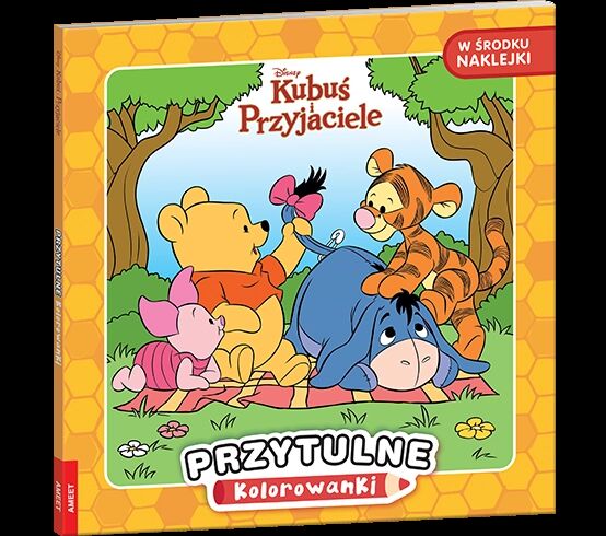 Disney Kubuś i przyjaciele Przytulne kolorowanki COZ-9101