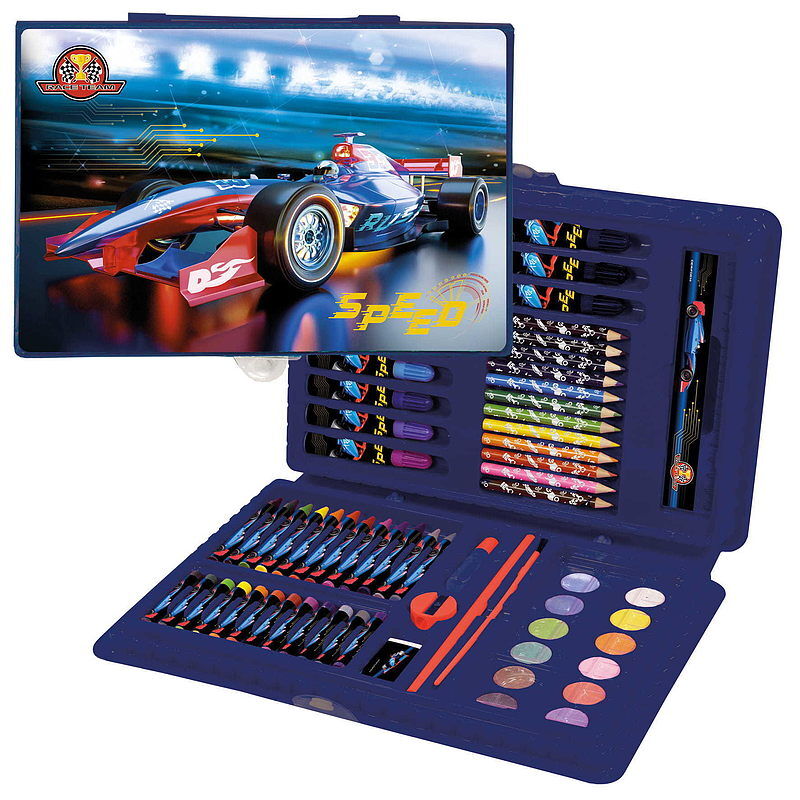 Zestaw artystyczny race team 10 derform 71 elementów