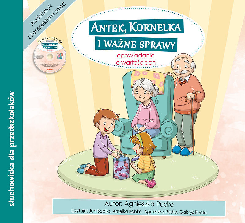 Antek, Kornelka i ważne sprawy. Audiobook CD + konspekty