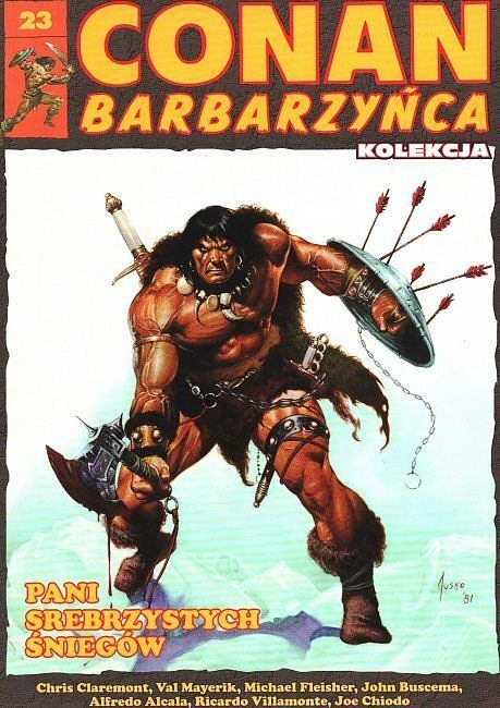 Conan Barbarzyńca - 23 - Pani srebrzystych śniegów