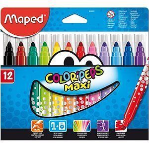 Flamastry colorpeps maxi trójkątne 12 sztuk