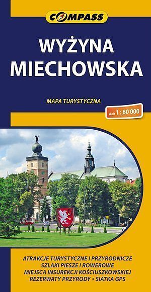 Wyżyna Miechowska. Mapa turystyczna w skali 1:60 000