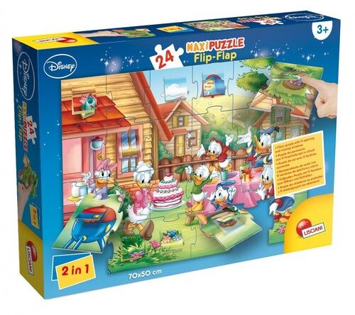 Puzzle Maxi Flip-Flap Kaczor Donald 24
