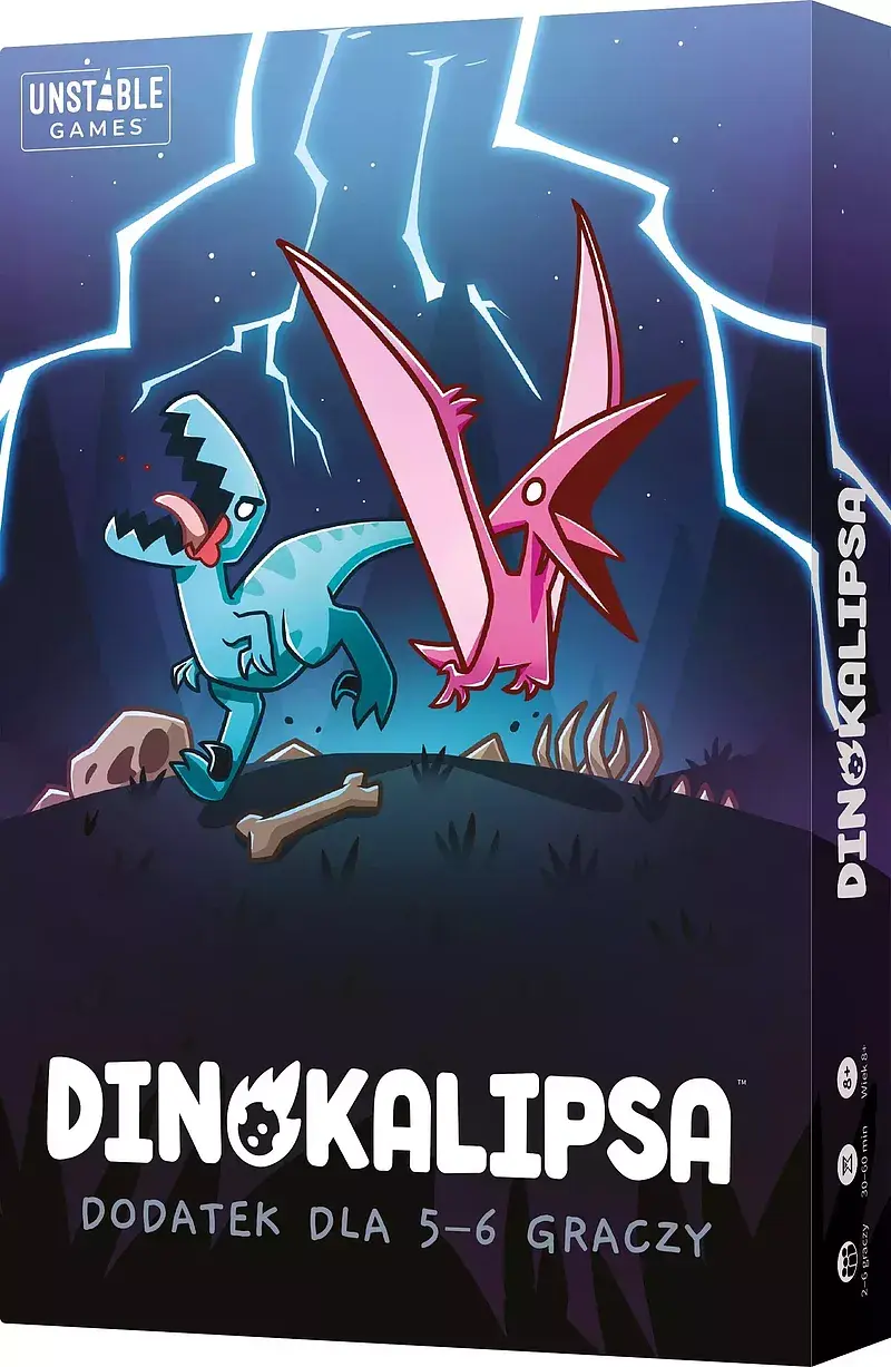 Gra dinokalipsa dodatek dla 5-6 graczy