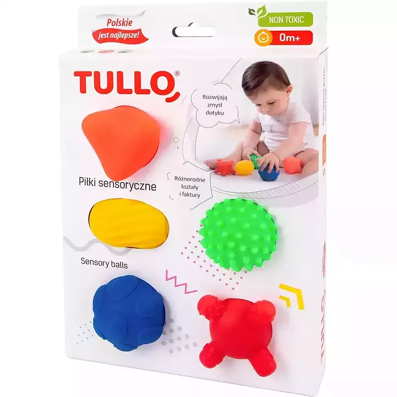 Piłeczki sensoryczne  5 szt