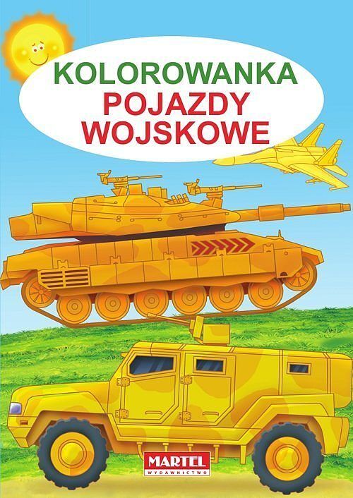 Kolorowanka Pojazdy wojskowe