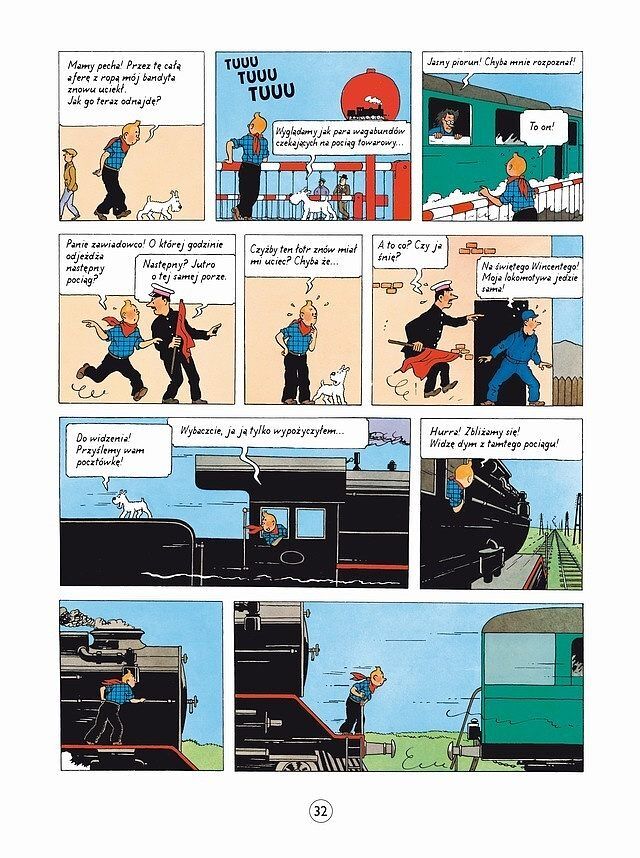 Przygody TinTina - Tintin w Ameryce, Cygara faraona, Błękitny lotos