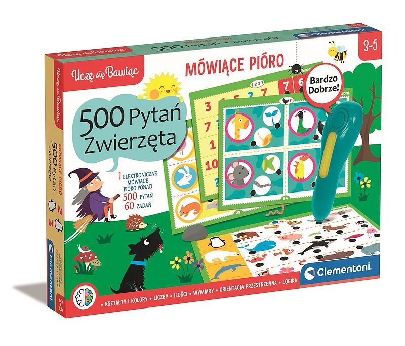 Mówiące pióro 500 Pytań Zwierzęta