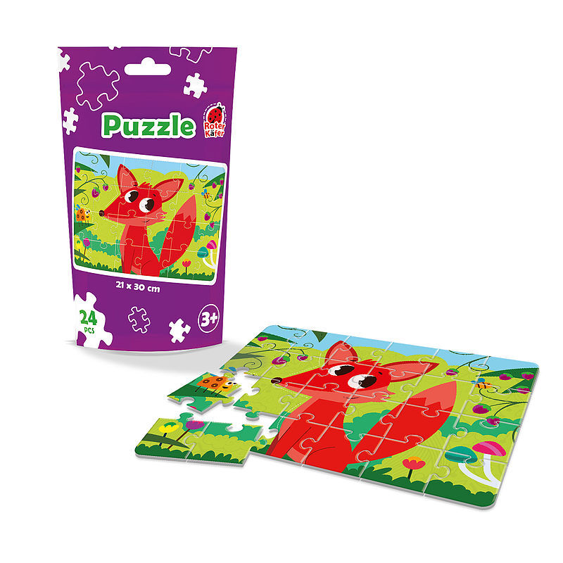 Puzzle 24 saszetka lis rk1130-03