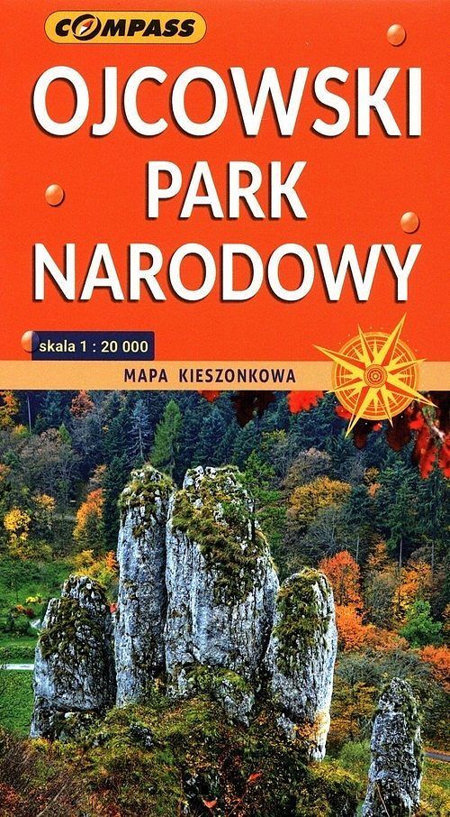 Ojcowski Park Narodowy. Mapa turystyczna w skali 1:20 000