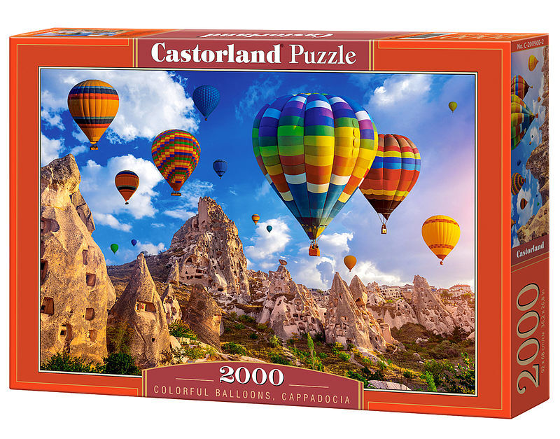 Puzzle 2000 colorful balloons cappadocia c-200900-2